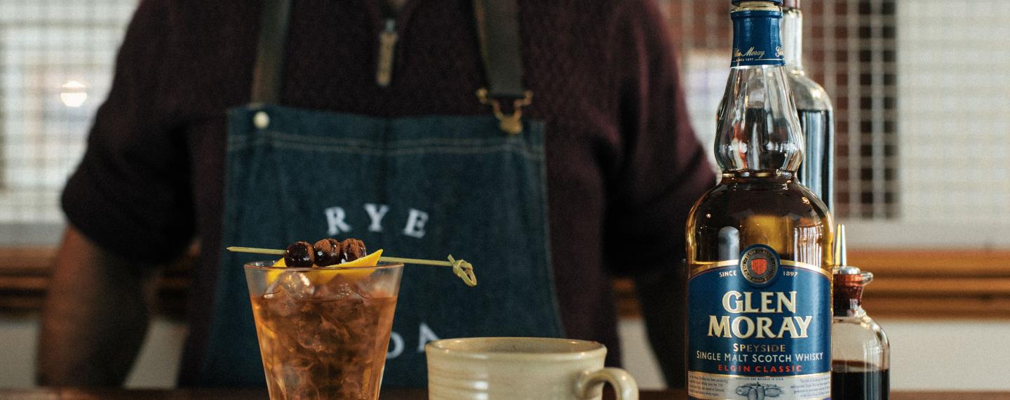 Hazelnut old fashioned